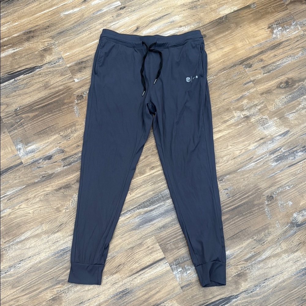 Born Primitive size medium ribbed dark grey joggers
